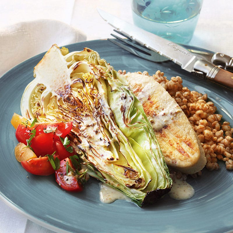 Foto av Bakad spetskål med quornfiléer från WW ViktVäktarna