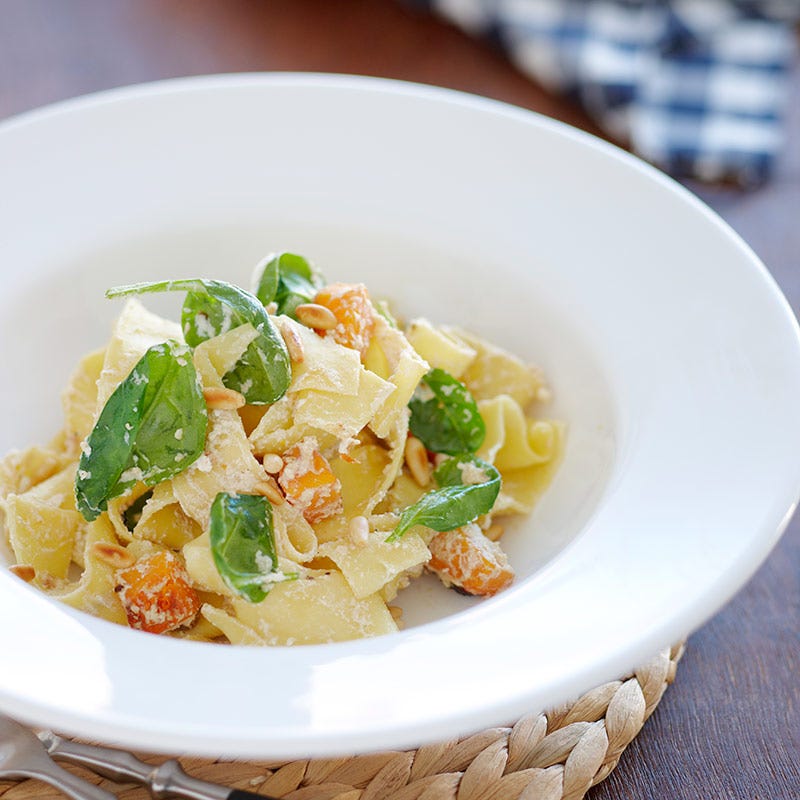 Foto av Pasta med pumpa och spenat från WW ViktVäktarna