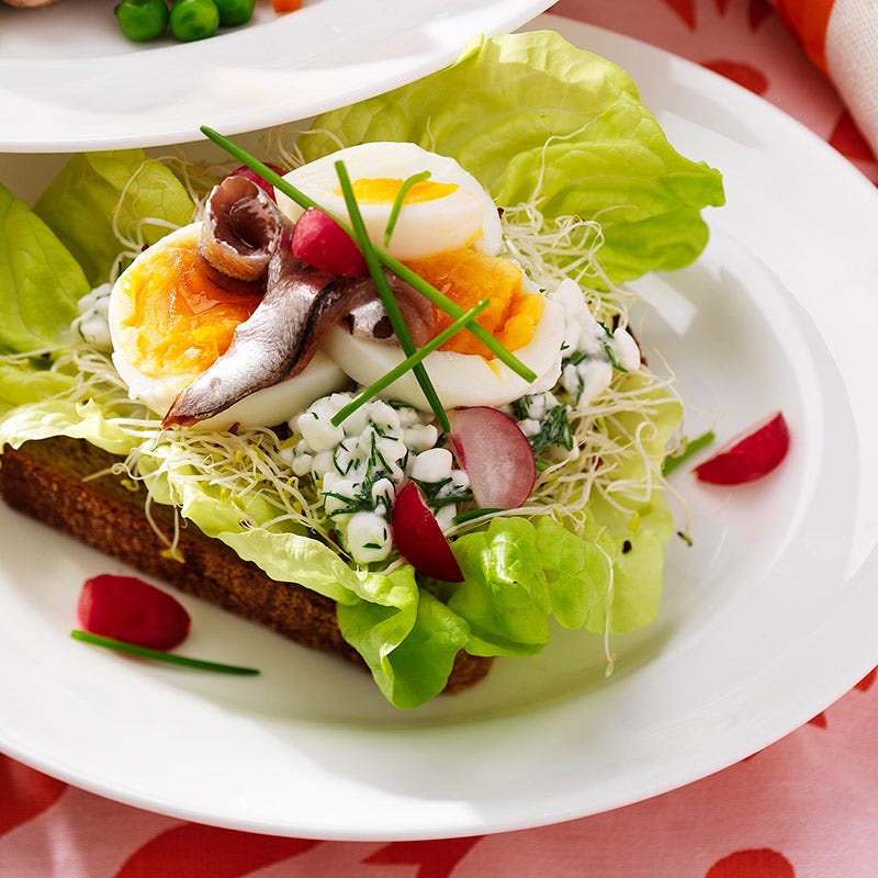 Ansjovis och äggsandwich | Recept | WW Sverige