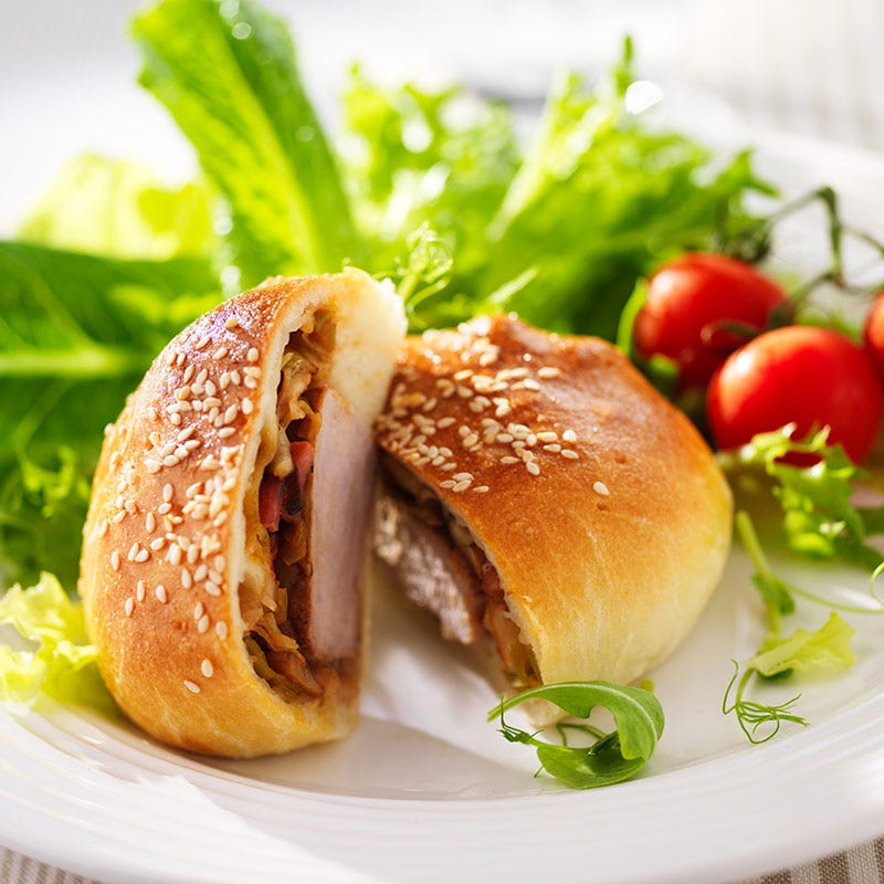 Foto av Inbakad fläskfilé med champinjoner och skinka från WW ViktVäktarna