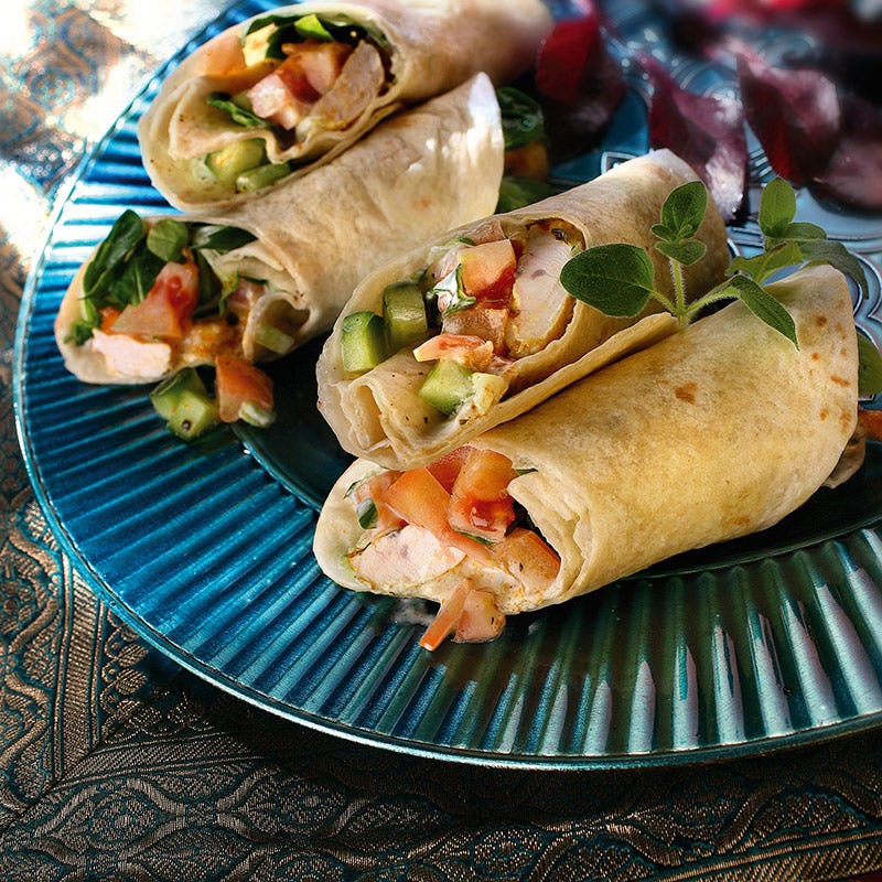 Foto av Tikka wrap från WW ViktVäktarna