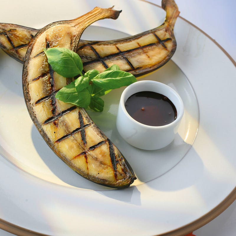 Foto av Grillad banan med chokladsås från WW ViktVäktarna