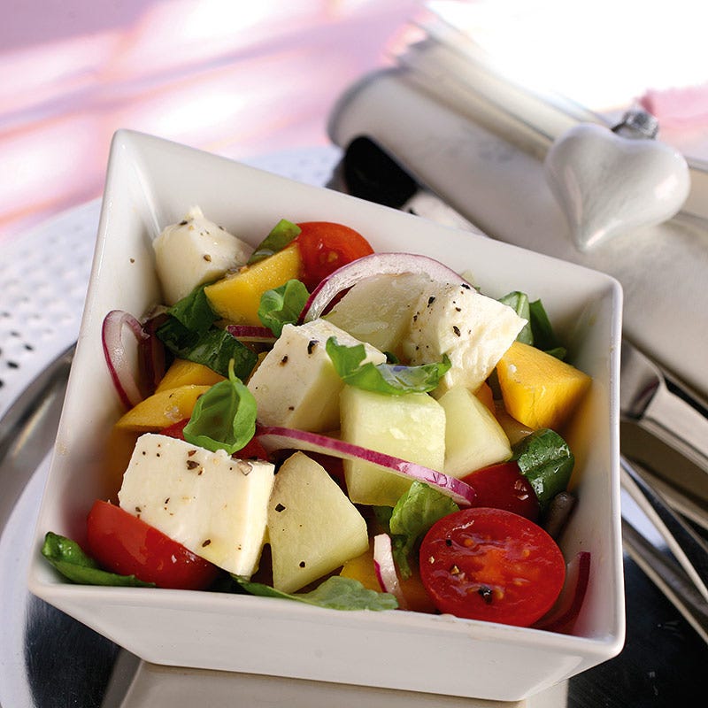 Foto av Sallad på melon och mango från WW ViktVäktarna