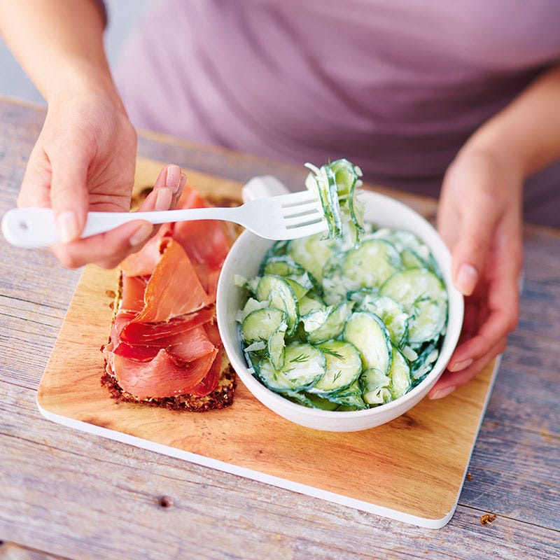 Foto av Skinkmacka med dill- och gurksallad från WW ViktVäktarna