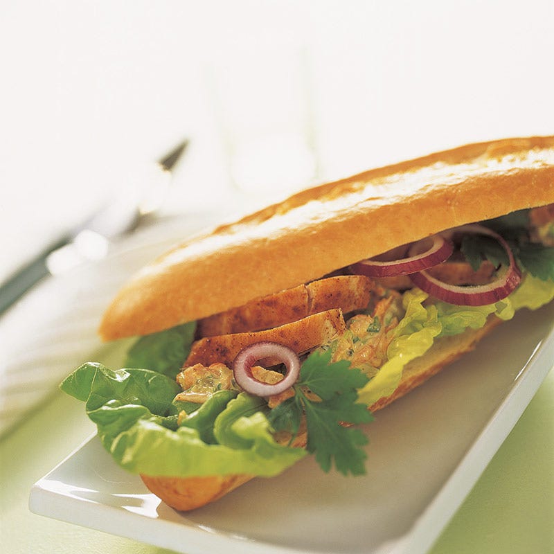 Foto av Kycklingfyllda grova baguetter från WW ViktVäktarna