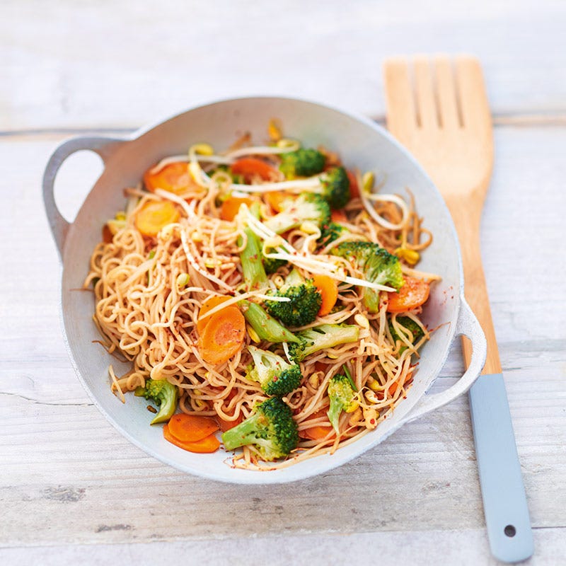 Foto av Kinesisk nudelpanna med broccoli från WW ViktVäktarna