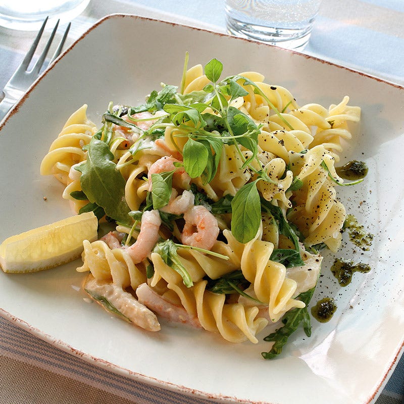 Foto av Fusilli med räkor och sparris från WW ViktVäktarna