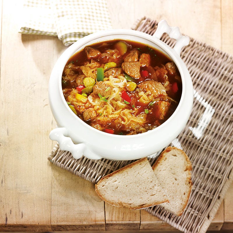 Foto van Goulashsoep met zuurkool door WW