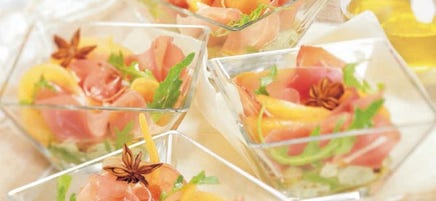Zomerse verrine