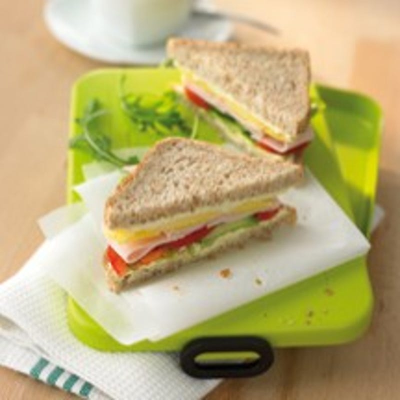 Foto van Toast met kip en mango door WW