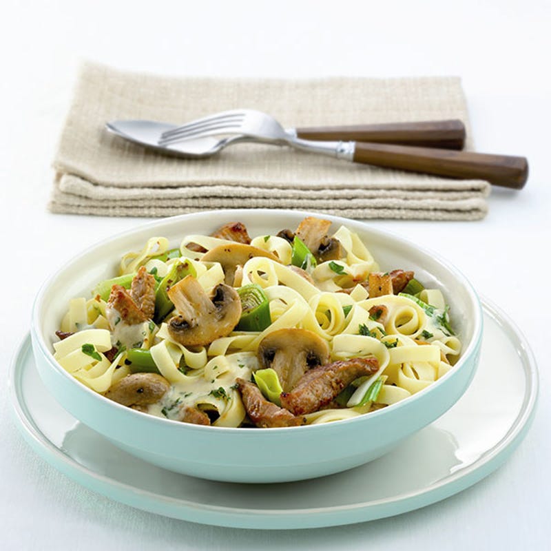 Foto van Pannetje met filet en champignons door WW