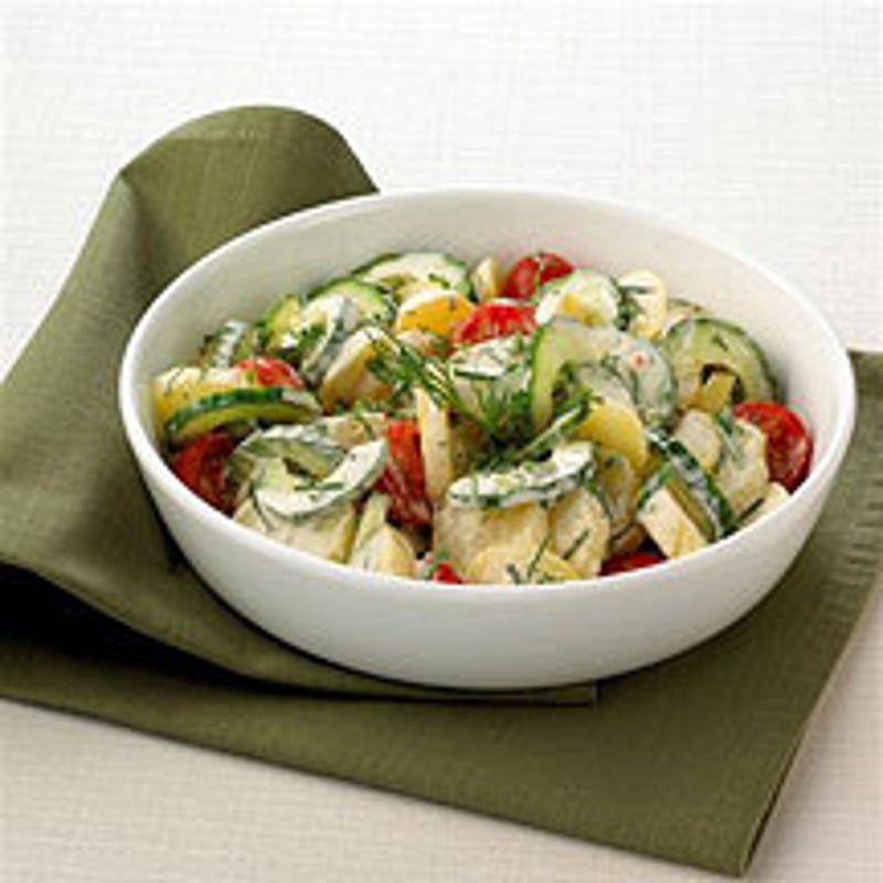 Foto van Gekruide aardappelsalade door WW