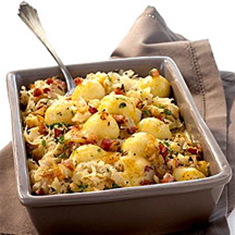 Foto van Knoedelovenschotel met spek door WW