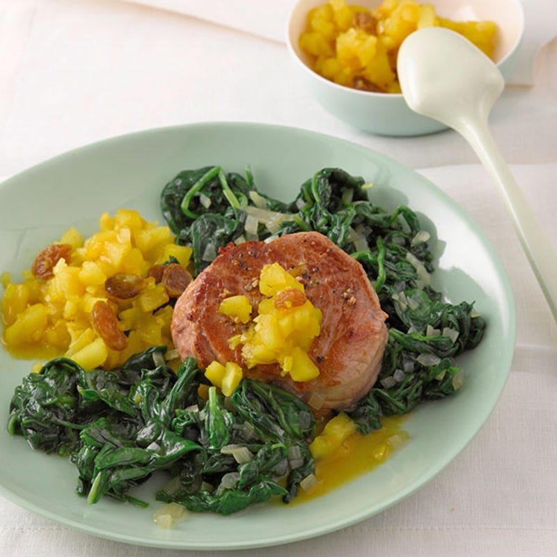 Foto van Kalfsmedaillons met appelrelish door WW