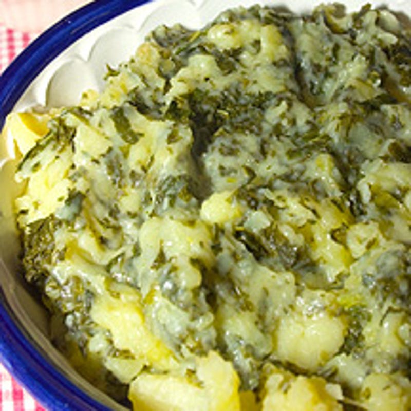 Foto van Stamppot boerenkool met gerookte kip door WW