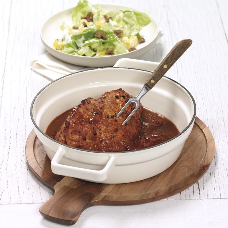 Foto van Colagebraad met mangosalade door WW