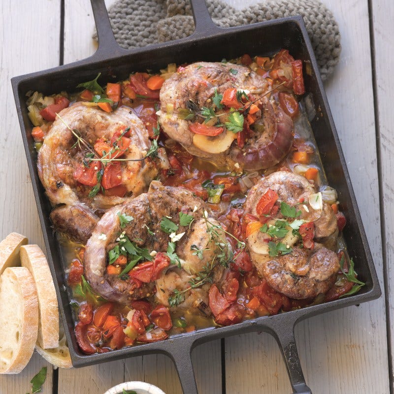 Foto van Ossobuco met gremolata door WW