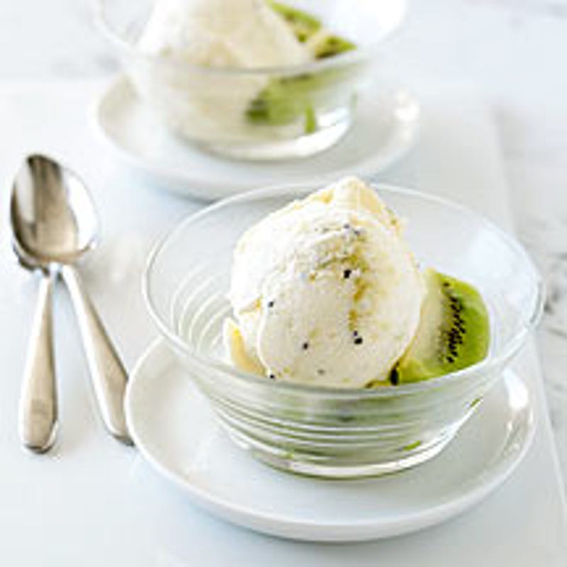 Foto van Kiwi-ijs door WW