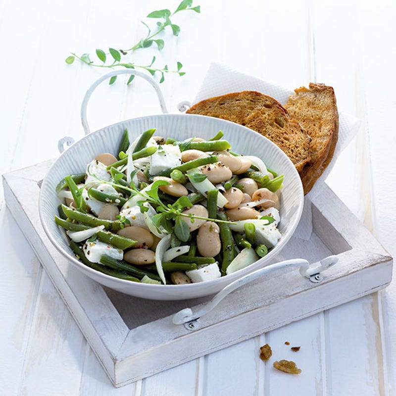 Foto van Salade met bonen en feta door WW