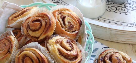Lätta kanelbullar