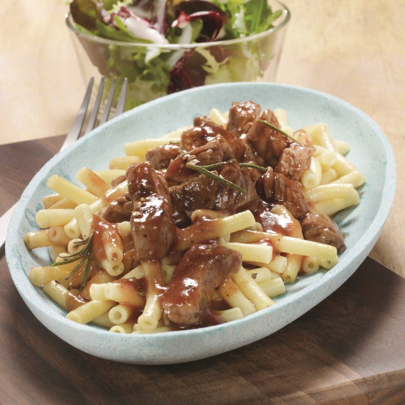 Foto van Ossenhaasreepjes in rozemarijn-druivensaus door WW