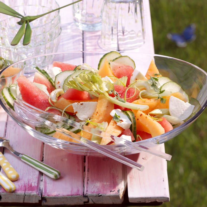 Foto van Meloensalade door WW