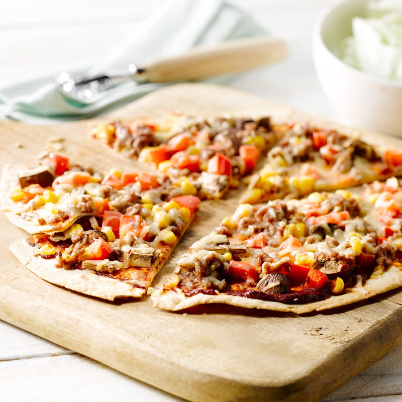 Foto van Makkelijke pizzawraps door WW