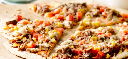 Makkelijke pizzawraps