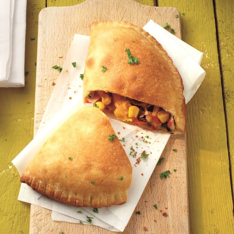 Foto van Calzone met kip door WW