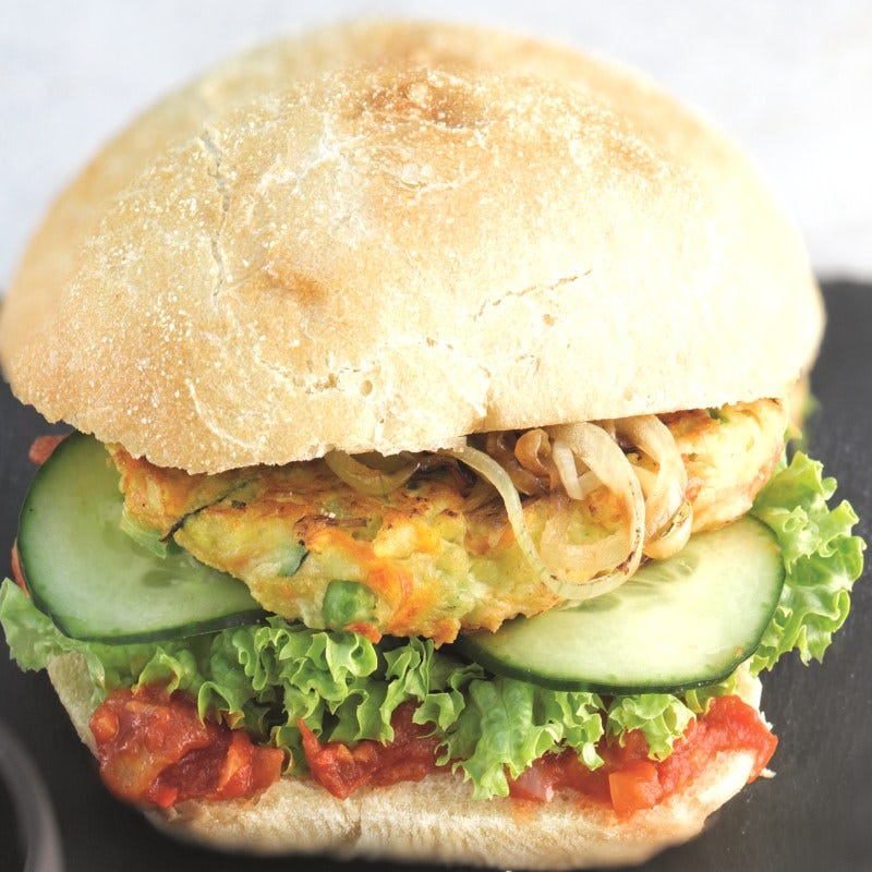 Foto van Vegetarische burgers door WW