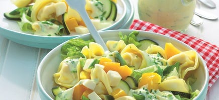 Frisse tortellinisalade