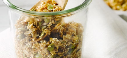 Homemade ontbijtgranola