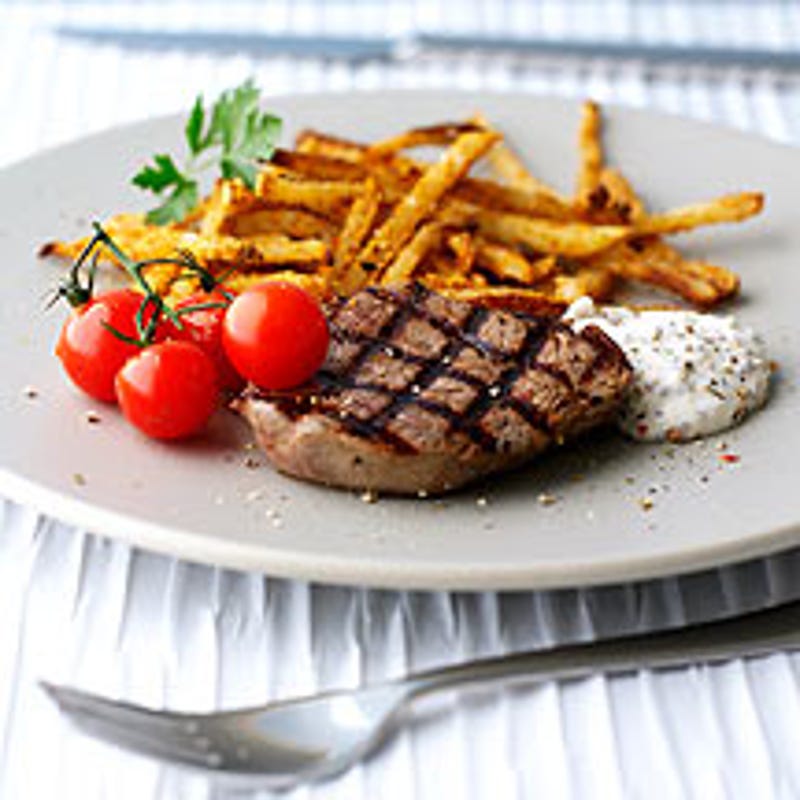 Foto van Biefstuk met patat door WW