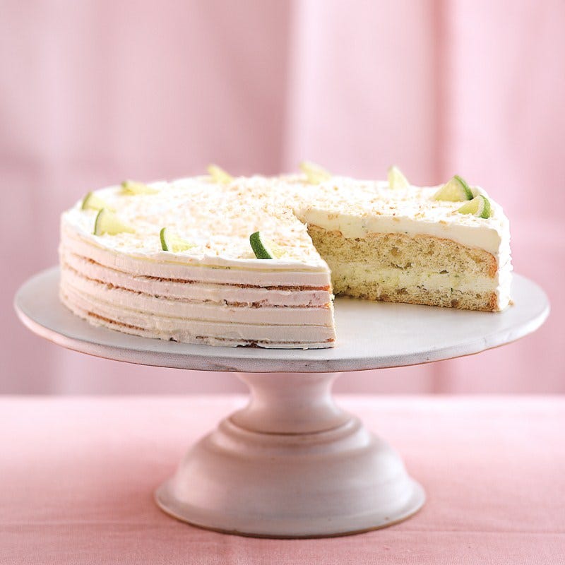 Foto van Limoen-yoghurttaart met kokosbiscuitbodem door WW