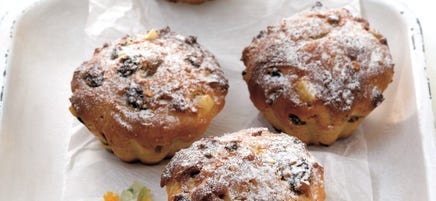 Kerststolmuffins