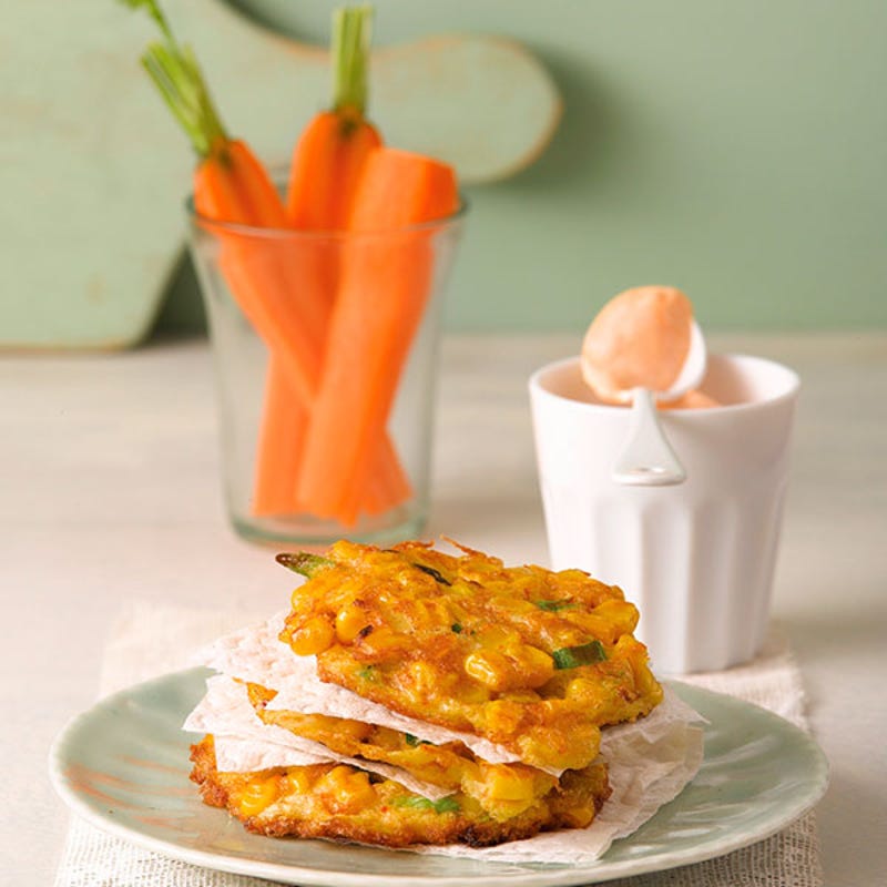 Foto van Maïskoekjes met harissakwark door WW