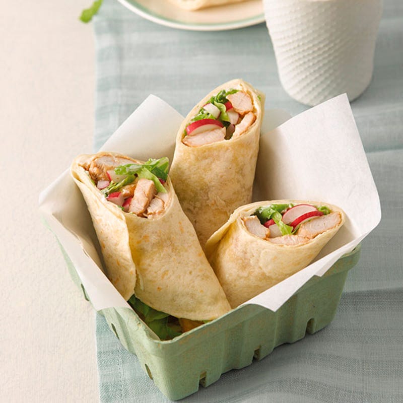 Foto van Wraps met kalkoenreepjes door WW