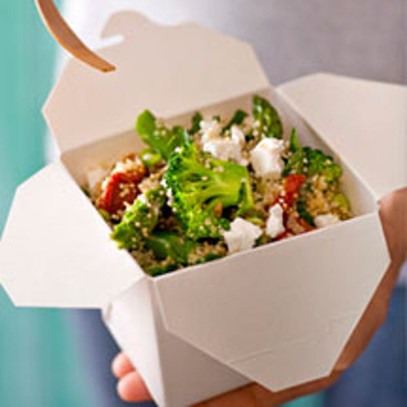 Foto van Quinoasalade met asperges en feta door WW