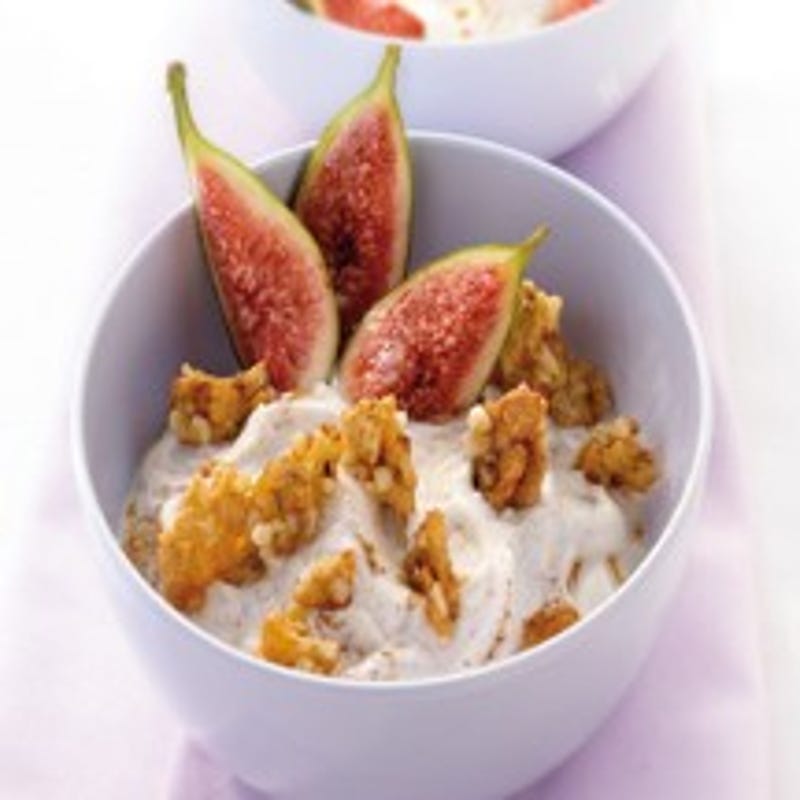 Foto van Verse vijgen met yoghurt en walnoten door WW