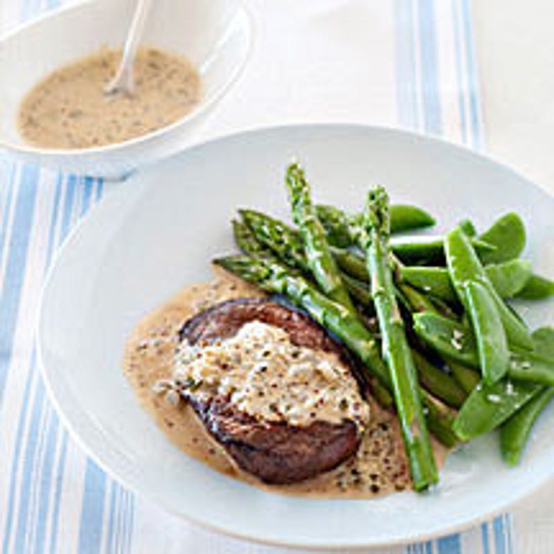 Foto van Biefstuk met dragonsaus door WW