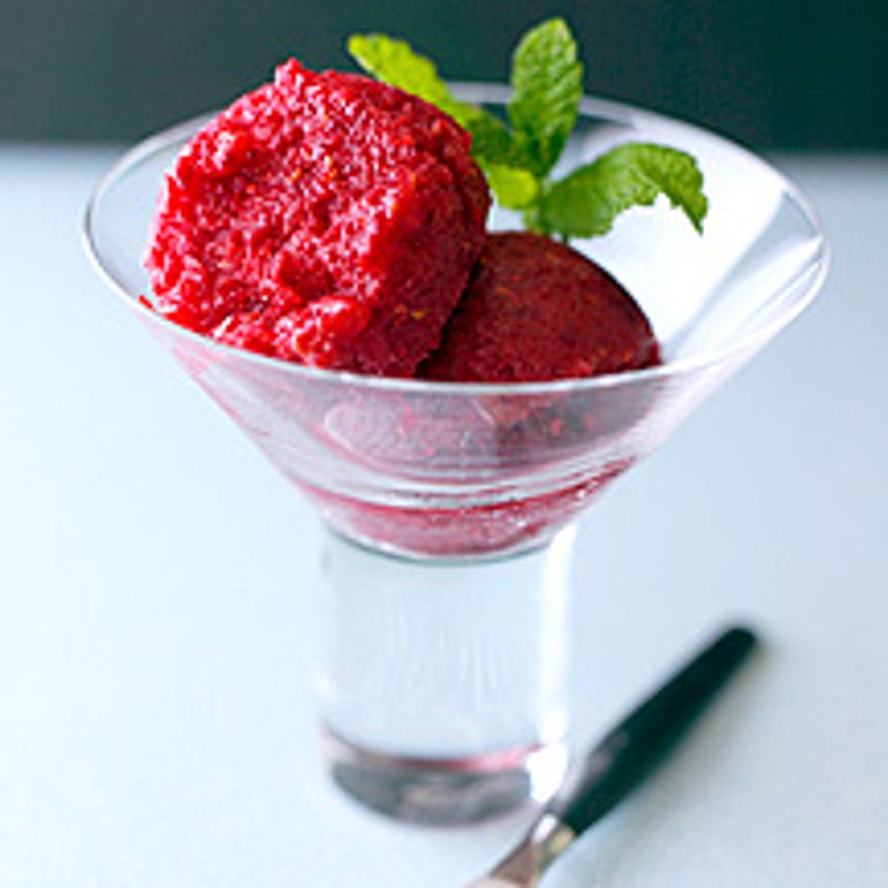 Foto van Sorbet van rode vruchten door WW