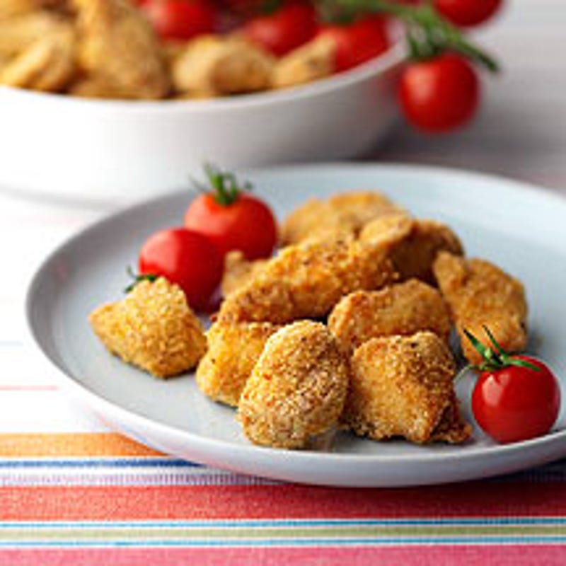 Foto van Kipnuggets met rijst door WW