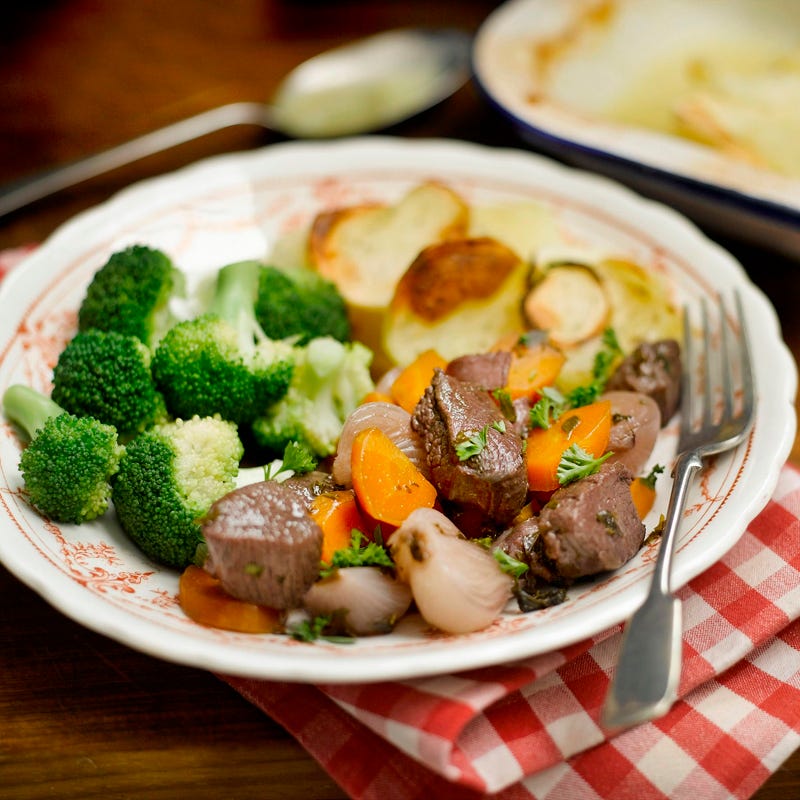 Foto van Wildragout in rode wijn door WW