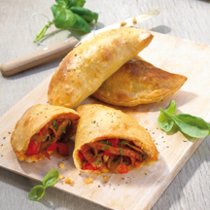 Foto van Mini calzone (kleine gevulde pizza’s) door WW