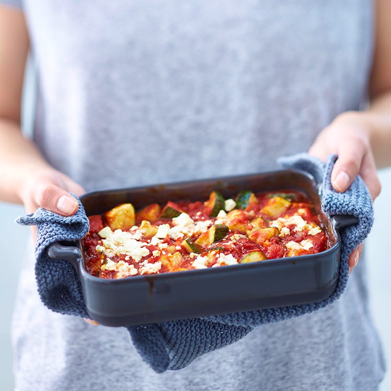 Foto van Ovenschotel met courgette en tomaten door WW