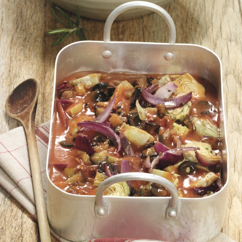 Foto van Fusilli met Provençaalse groentesaus door WW