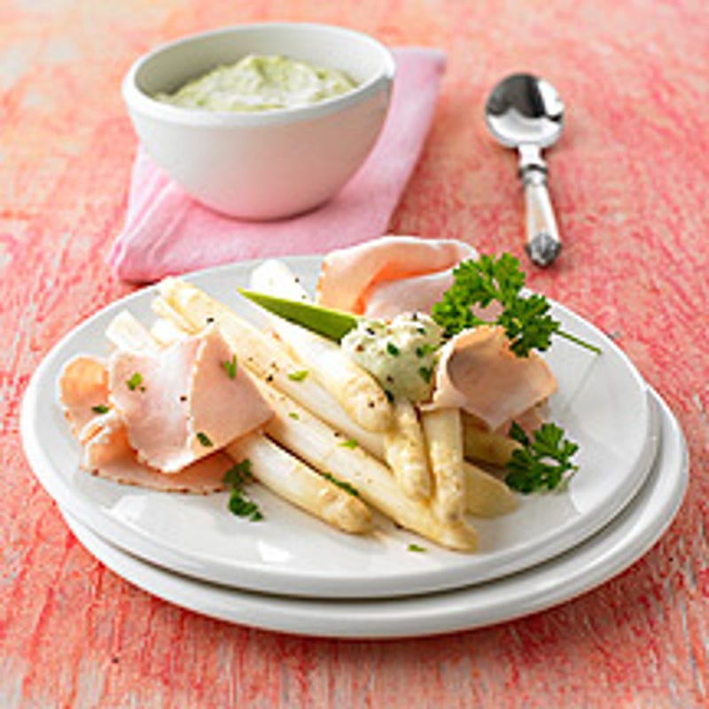 Foto van Asperges met avocadosaus door WW