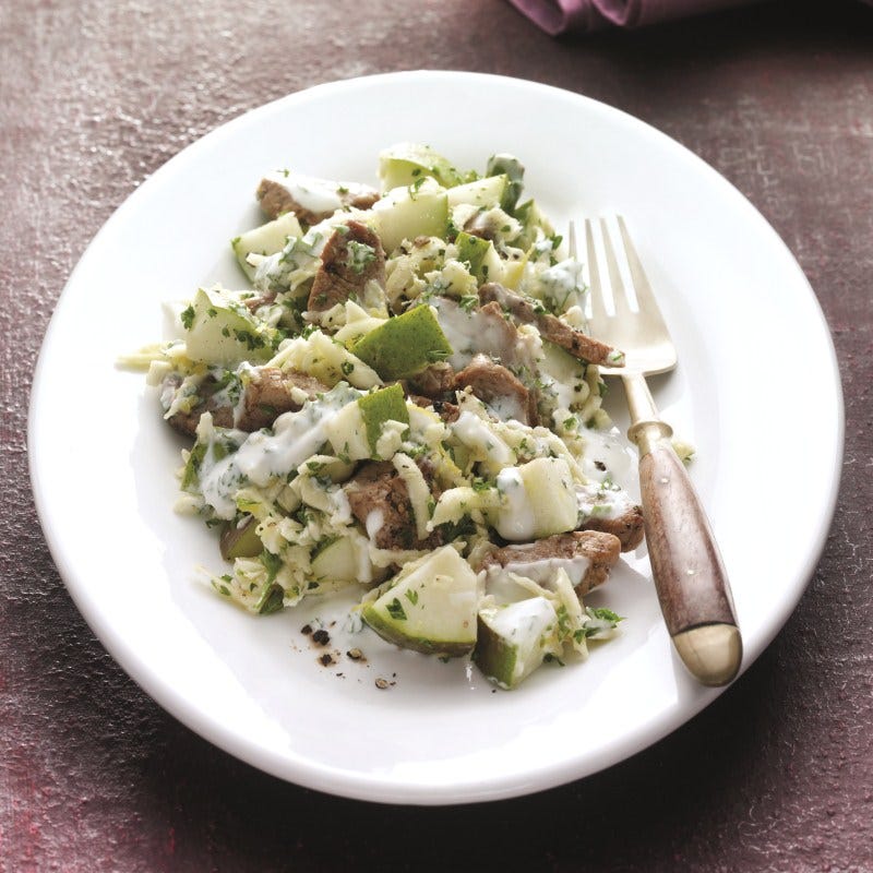 Foto van Pastinaak-perensalade met varkenshaas door WW