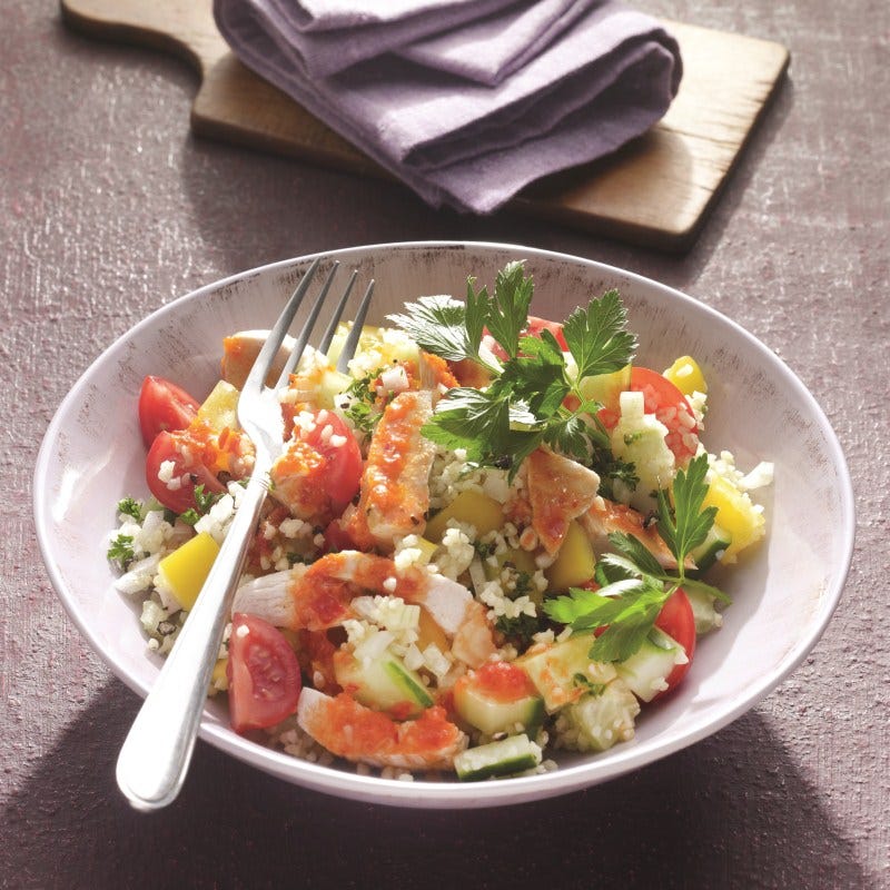 Foto van Oriëntaalse bulgursalade door WW