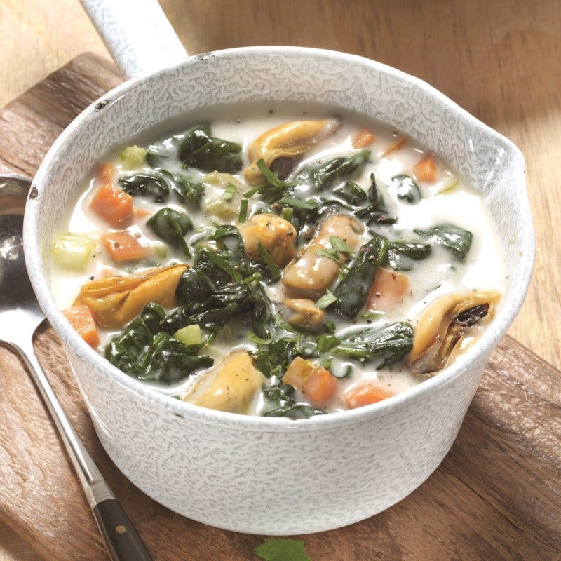 Foto van Orechiette met mosselsaus en spinazie door WW